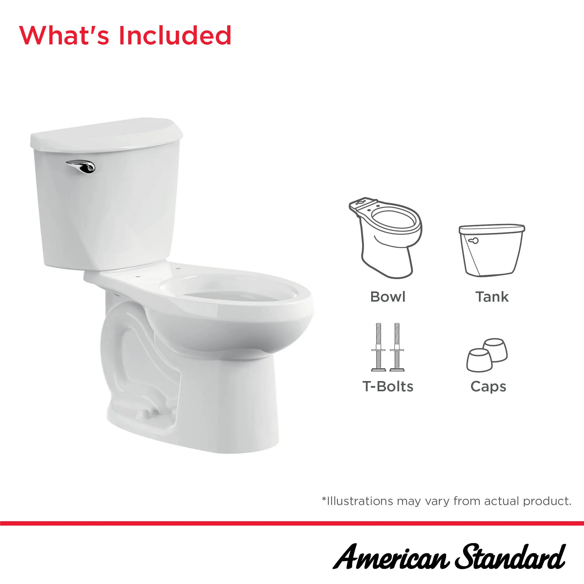 Colony®3 Two-Piece 1.28 gpf/4.8 Lpf Standard Height Elongated Toilet Less Seat - Image 19