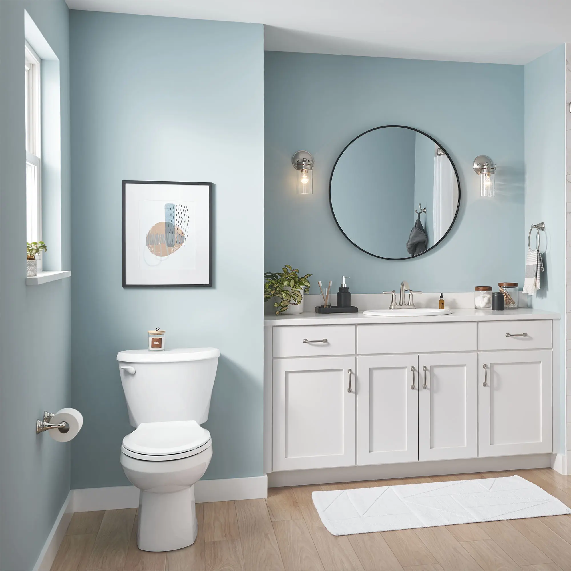 Colony®3 Two-Piece 1.6 gpf/6.0 Lpf Standard Height Elongated Toilet Less Seat - Image 5