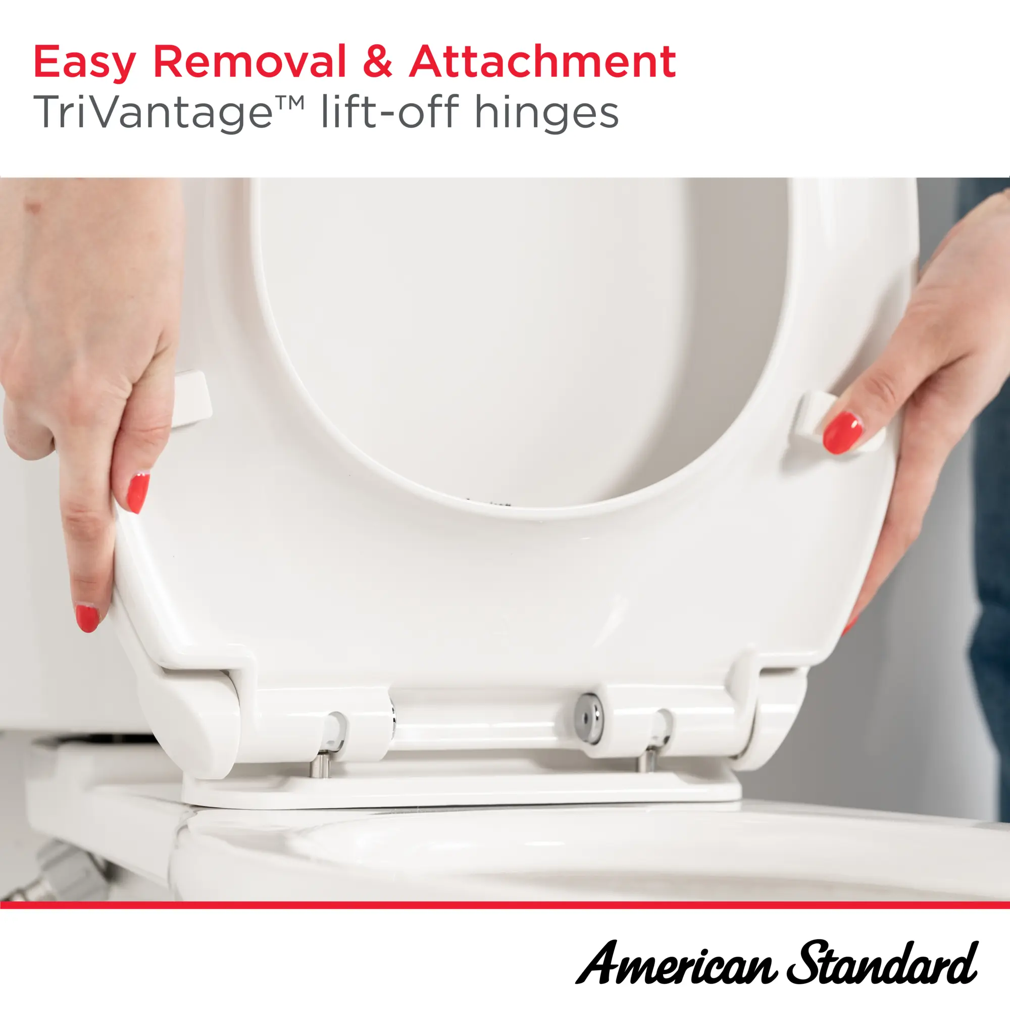 Contemporary Slow-Close & Easy Lift-Off Elongated Toilet Seat for VorMax® CleanCurve® Style Rims - Image 34