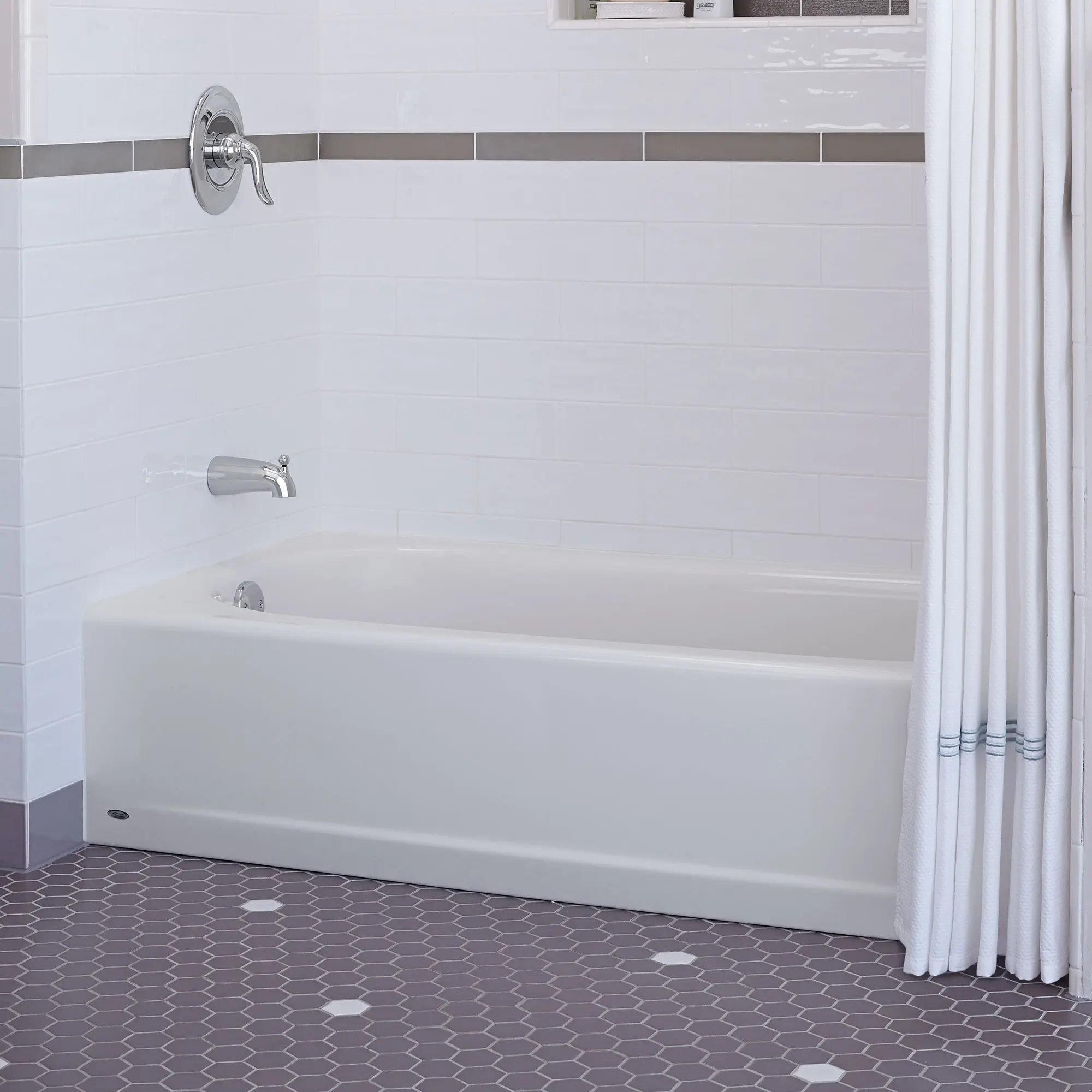 Princeton® Americast® 60 x 30-Inch Integral Apron Bathtub Left-Hand Outlet With Integral Drain - Image 6