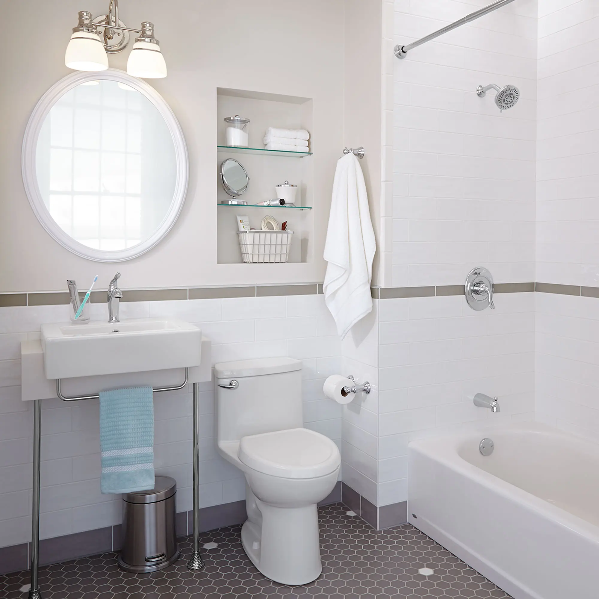 Princeton® Americast® 60 x 30-Inch Integral Apron Bathtub With Left-Hand Outlet - Image 29