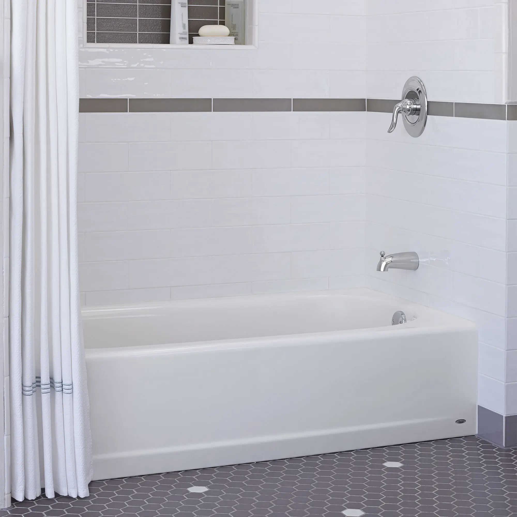 Princeton® Americast® 60 x 30-Inch Integral Apron Bathtub With Right-Hand Outlet - Image 11