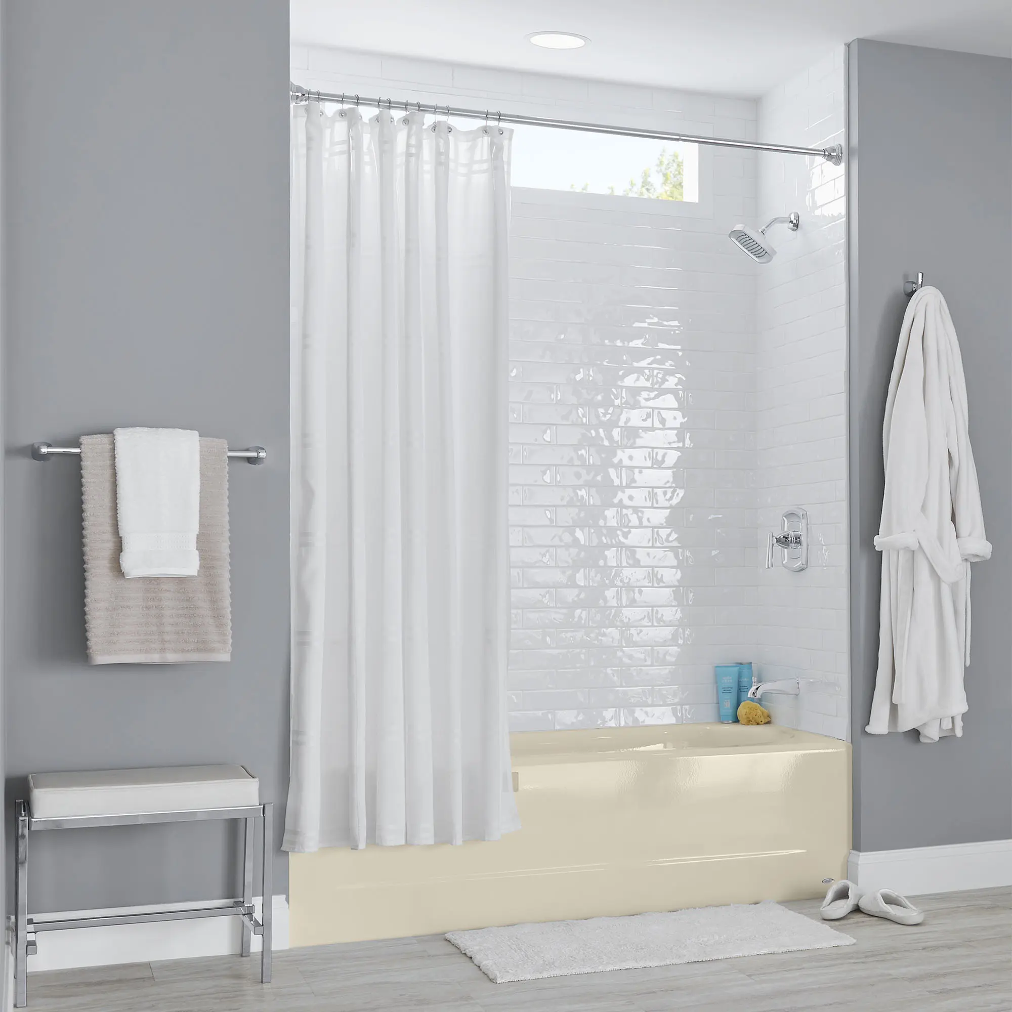 Princeton® Americast® 60 x 30-Inch Integral Apron Bathtub With Right-Hand Outlet - Image 26