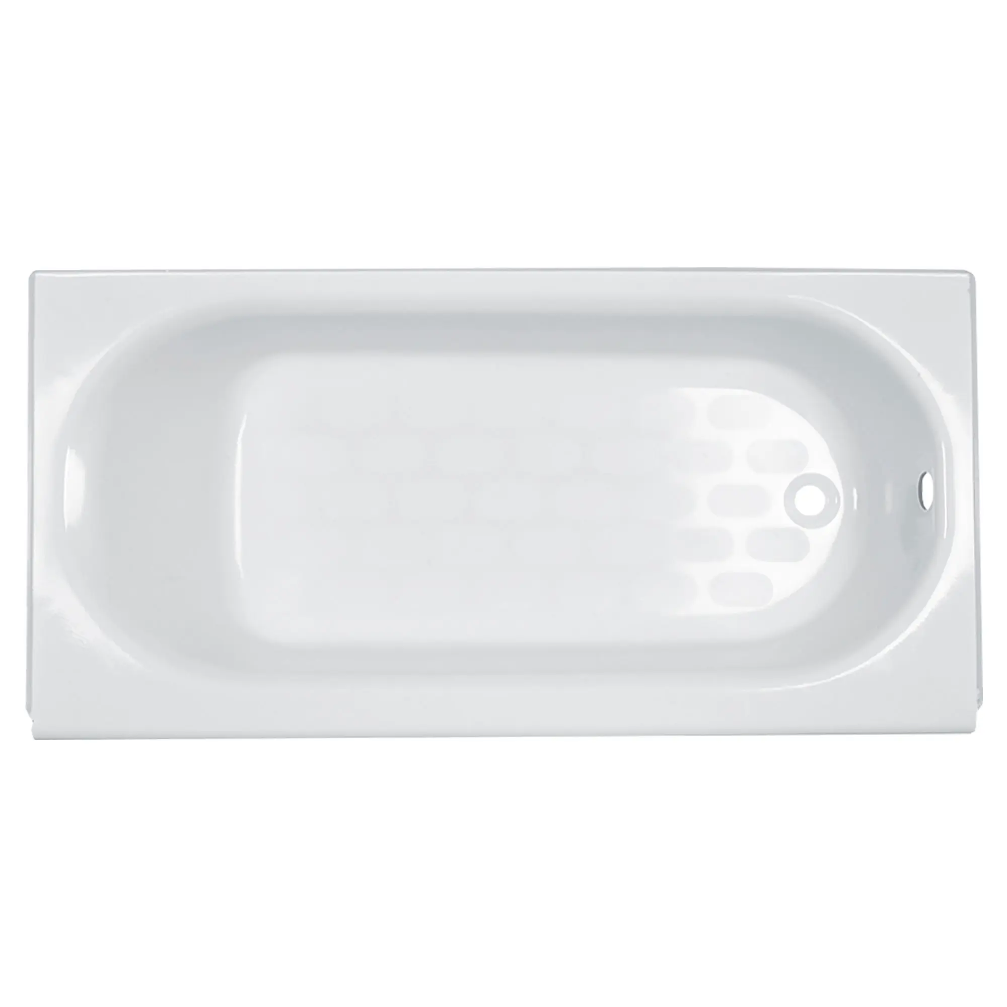 Princeton® Americast® 60 x 34-Inch Integral Apron Bathtub Above Floor Rough Right-Hand Outlet with Luxury Ledge - Image 4