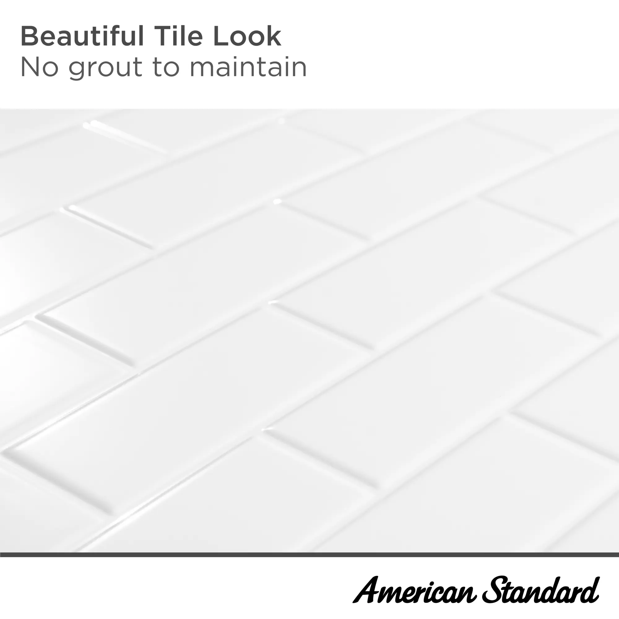 Princeton® PRO 60 x 30 x 60-inch Direct to Stud Subway Tile Bathtub Wall Set - Image 16