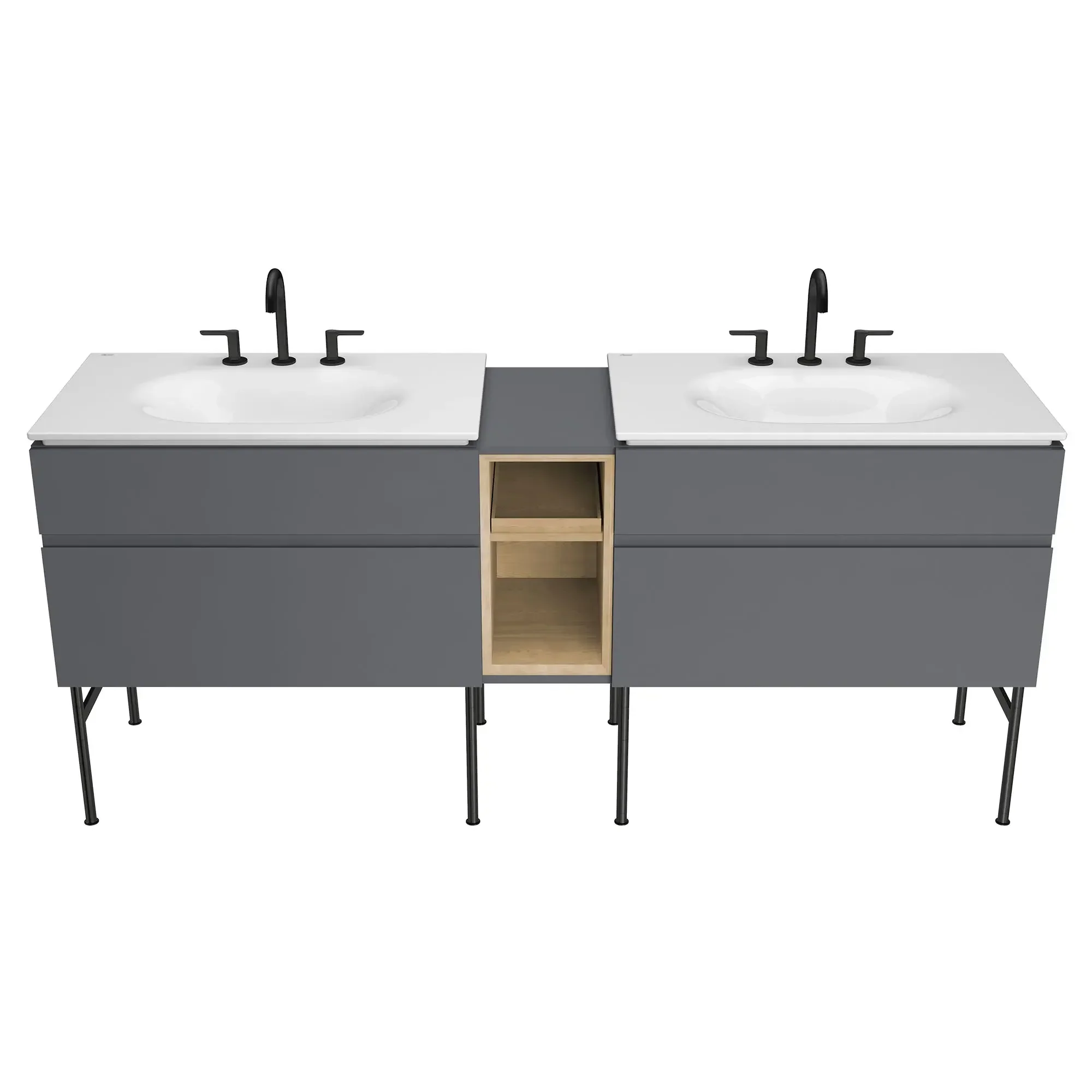 Studio® S 33-Inch Vitreous China Vanity Sink Top 8-Inch Centers - Image 26