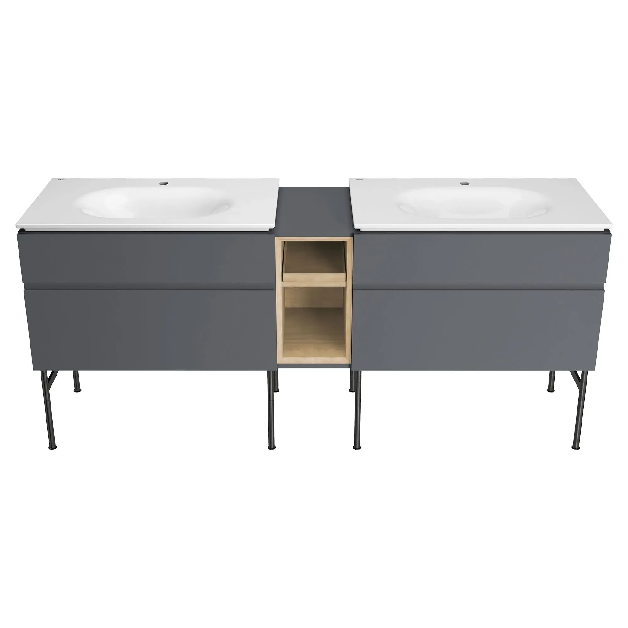 Studio® S 33-Inch Vitreous China Vanity Sink Top Center Hole Only - Image 5