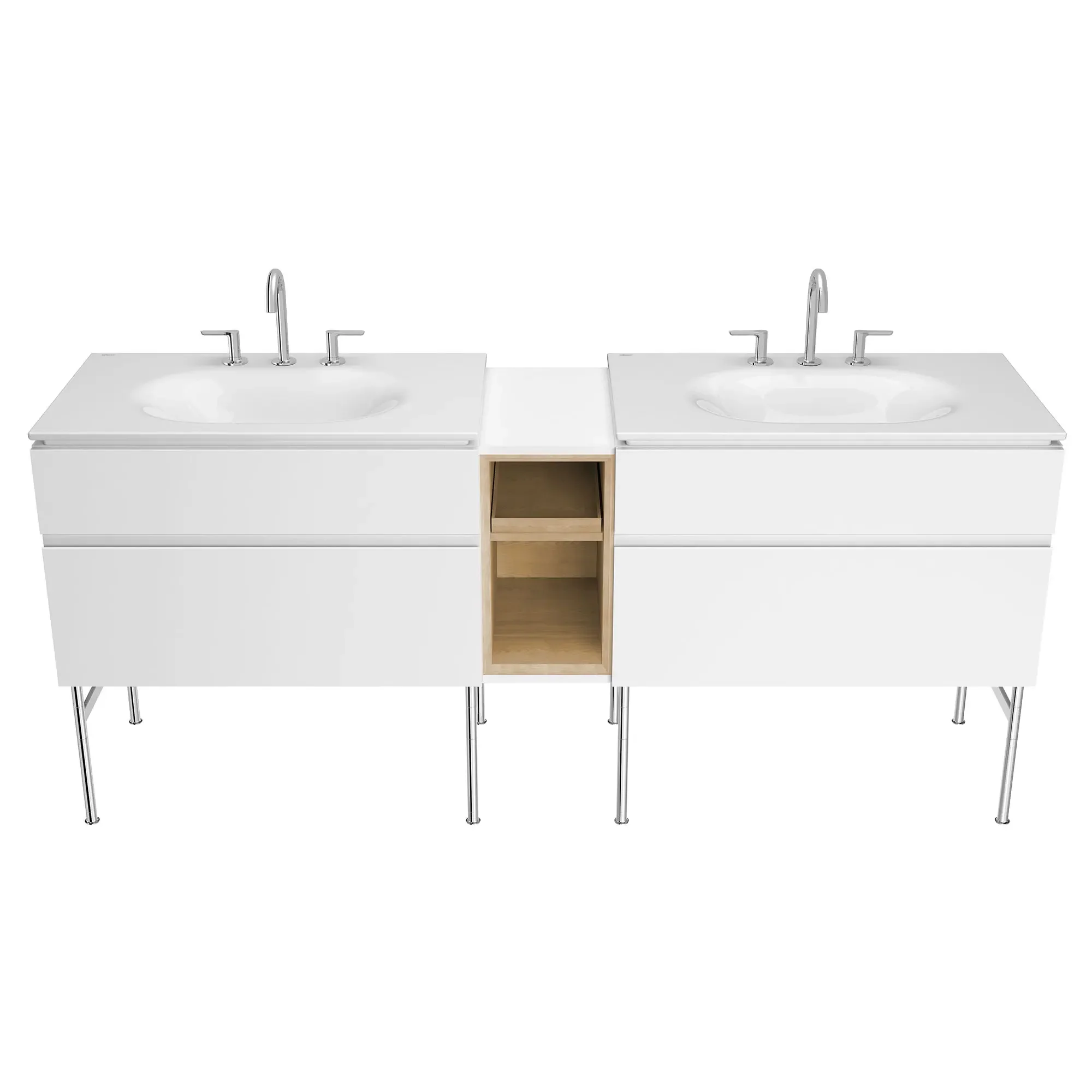 Studio® S 33-Inch Vitreous China Vanity Sink Top 8-Inch Centers - Image 5