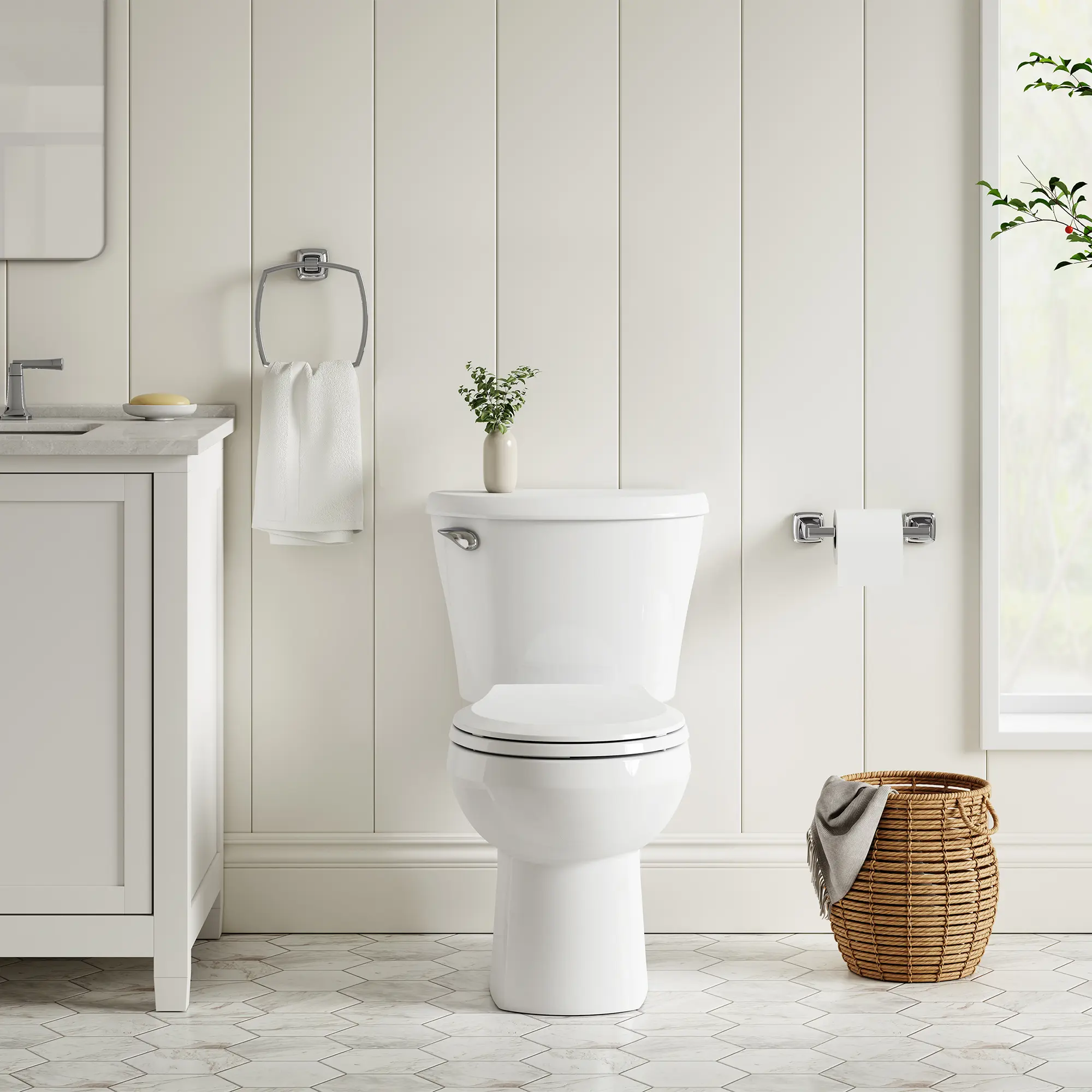 Transitional Slow-Close Round Front Toilet Seat - Image 42